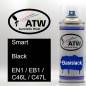 Preview: Smart, Black, EN1 / EB1 / C46L / C47L: 400ml Sprühdose, von ATW Autoteile West.